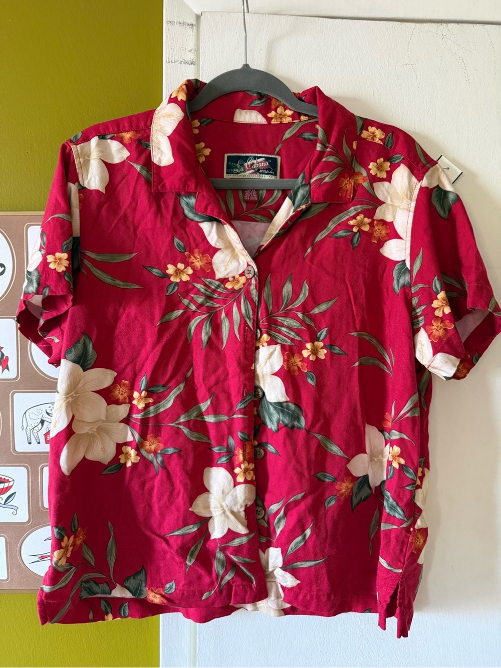 La Cabana vintage Hawaiian button up.